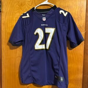 kids large jerry rice ravens jersey